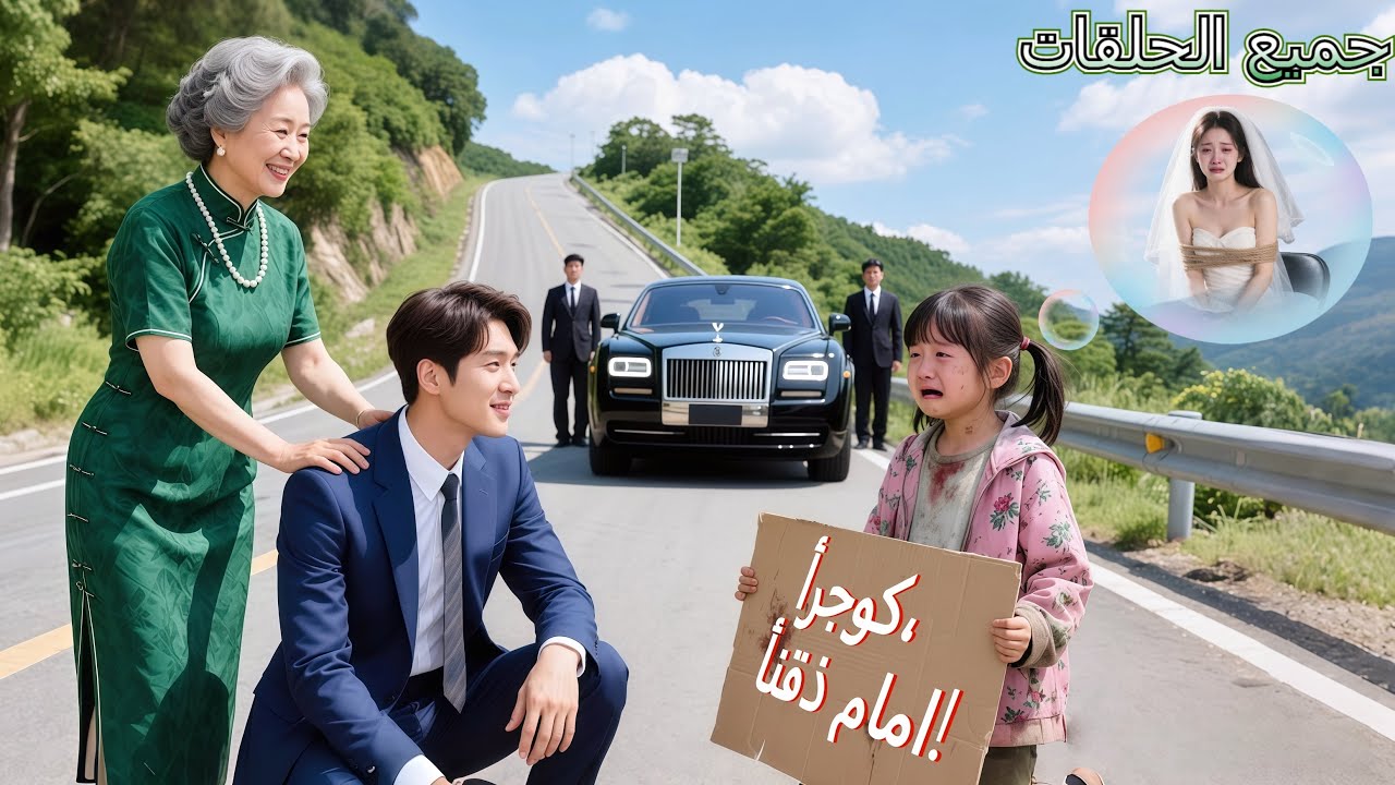 طفلة توقف سيارة الـCEO لإنقاذ أمها 🚗