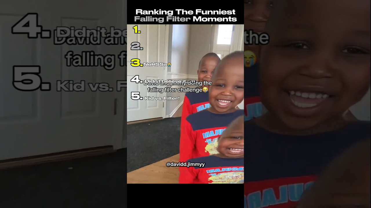 Top Funny Falling Filter Moments 😂