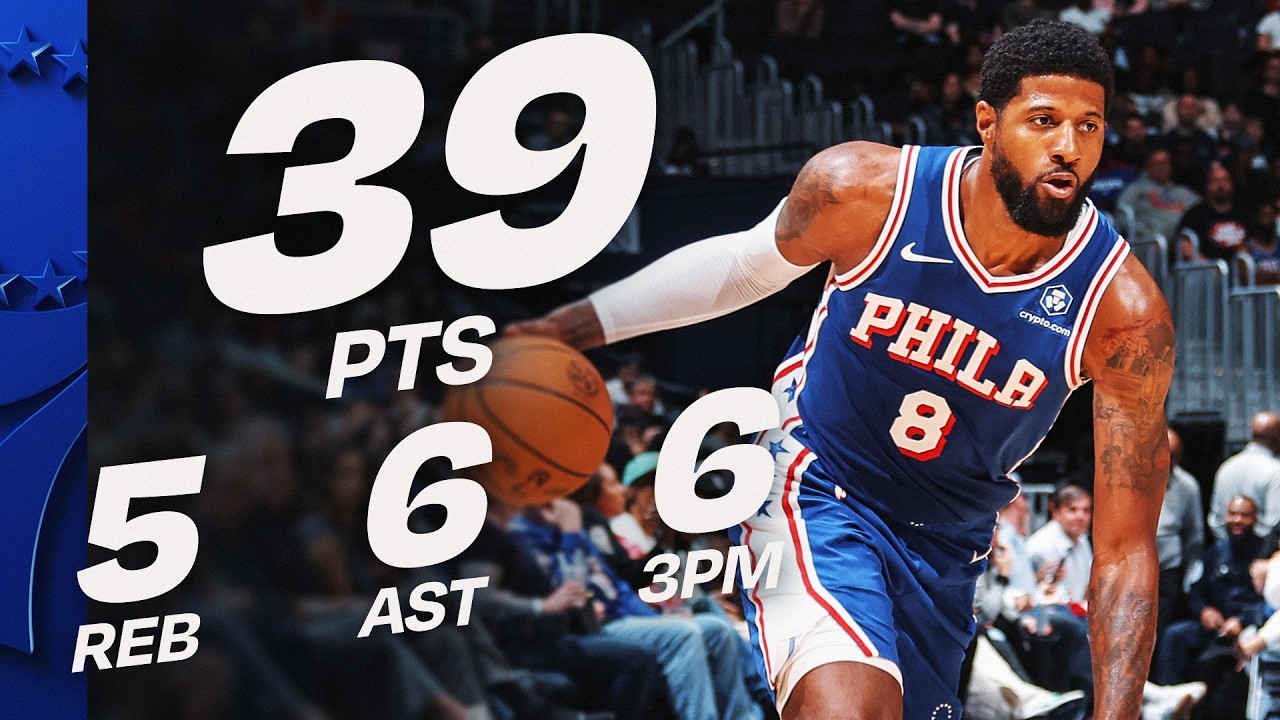 Paul George Was LOCKED IN With 39 PTS vs Wizards | April 1, 2026