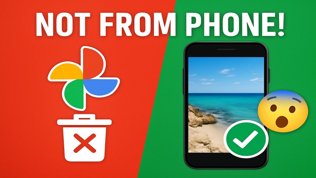Delete Photos from Google Photos Without Removing from Phone 📱