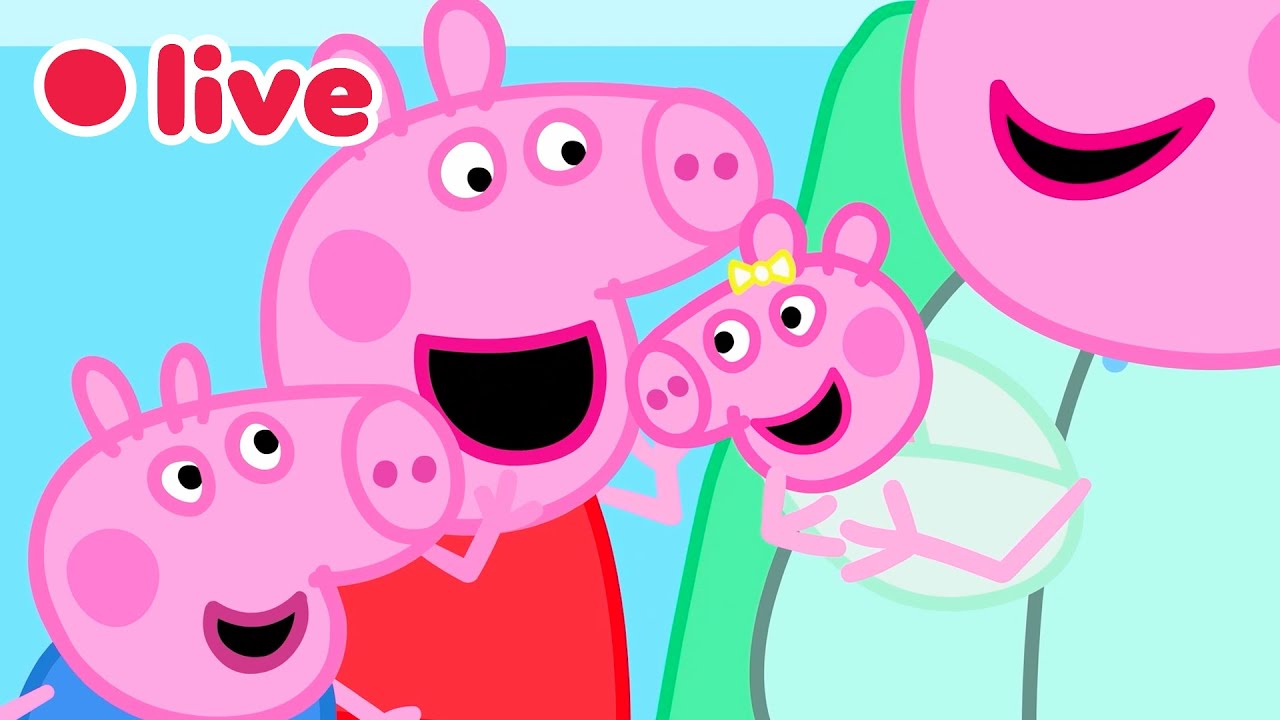 ¡Disfruta en Vivo con Peppa Pig y Bebé Evie! 🍼 Mejores Momentos y Nuevos Episodios