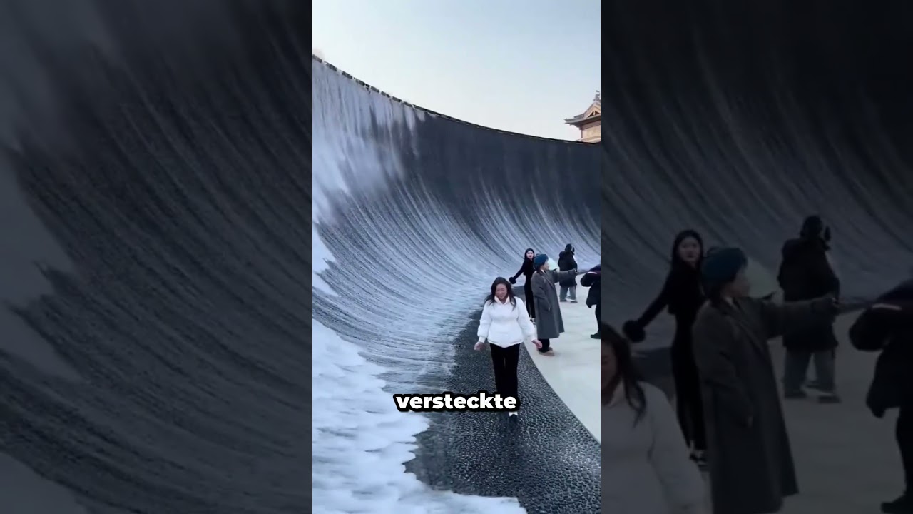 Verschwindender Wasserfall in China 🌊