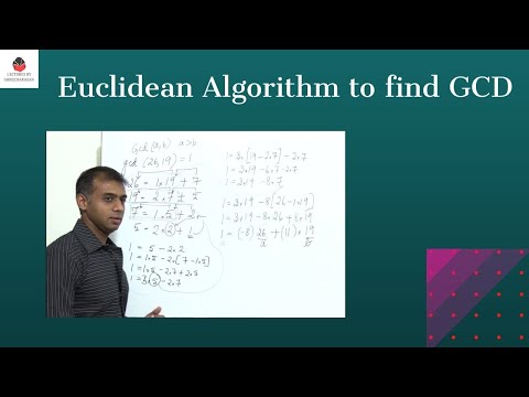 Euclidean Algorithm to find GCD | Explanation with example | Cryptography