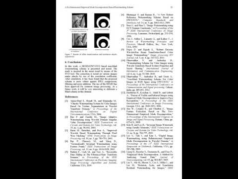 Watermarking and Steganography 2