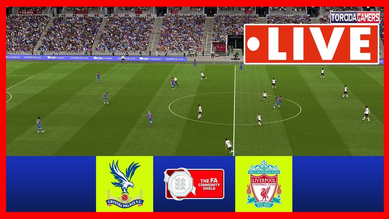Crystal Palace vs Liverpool LIVE | Community Shield 2025 Highlights