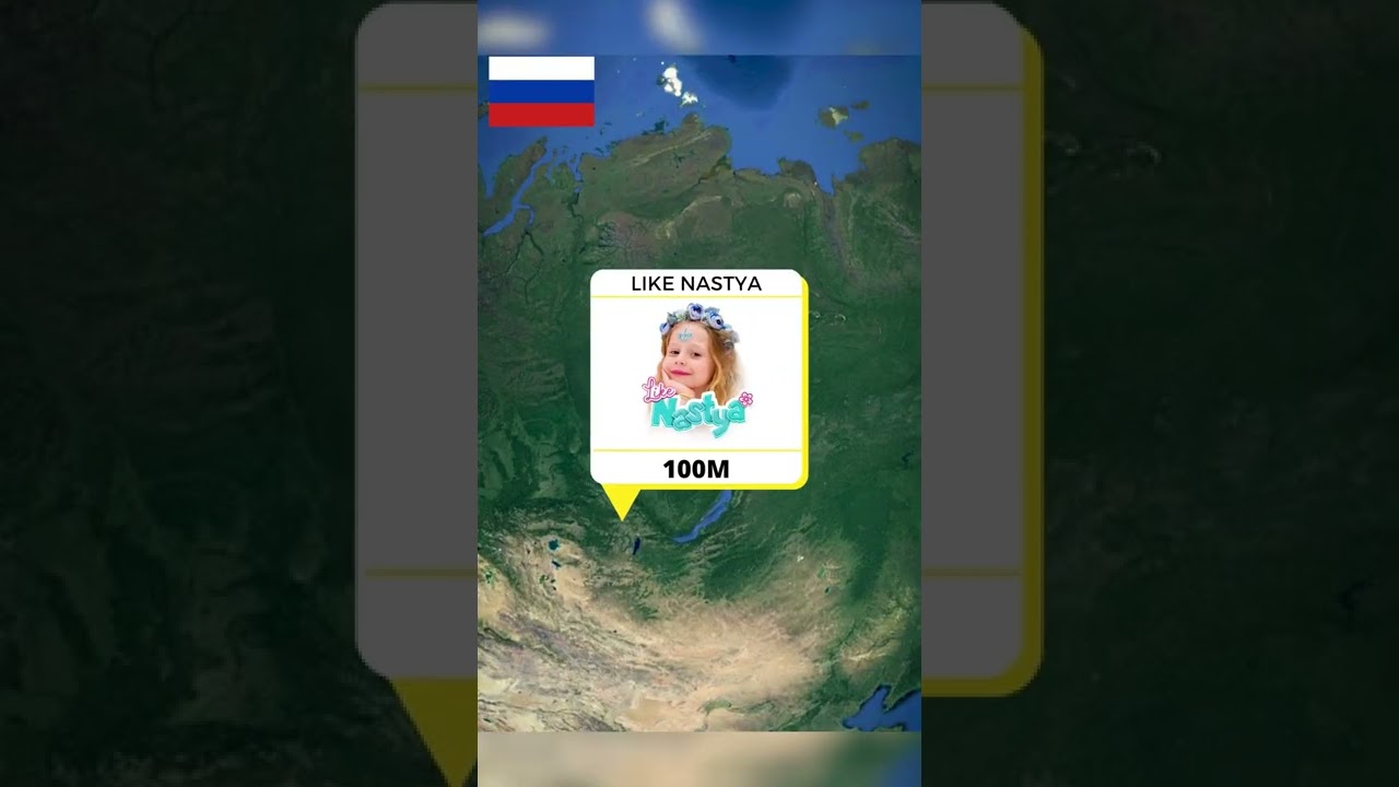 Top Individual YouTubers by Country 🌍 (Part 1)