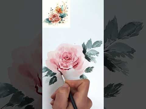 How to use ai art for improving watercolor painting skills #aiart #aipictures #watercolortutorial