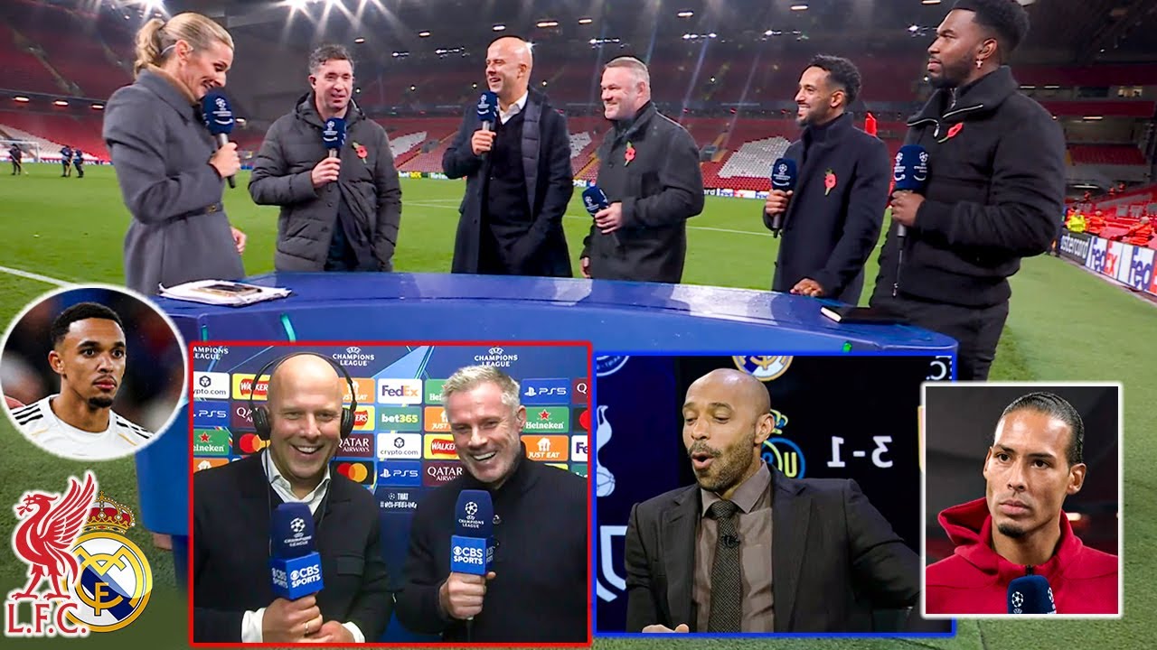 Liverpool Stuns Real Madrid 1-0! Arne Slot's Excited Reaction & Thierry Henry's Take ⚽