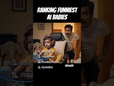Ranking the Funniest AI Babies👶😂(Part 6)