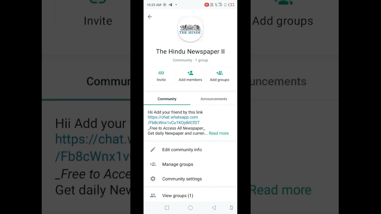 How to Download The Hindu Newspaper | English Newspaper Whatapp Group #download #newspapers
