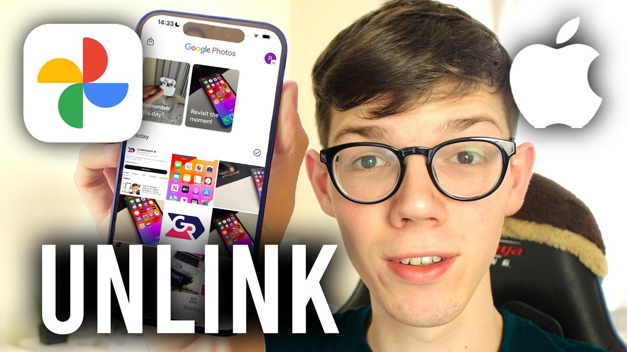 Unlink Google Photos from iPhone π±