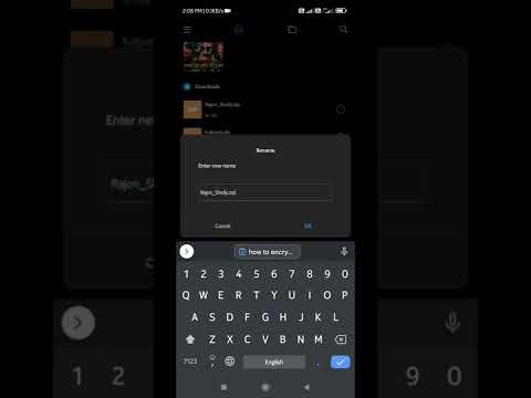 How to encrypt a file in android 2022 #shorts #androidtips