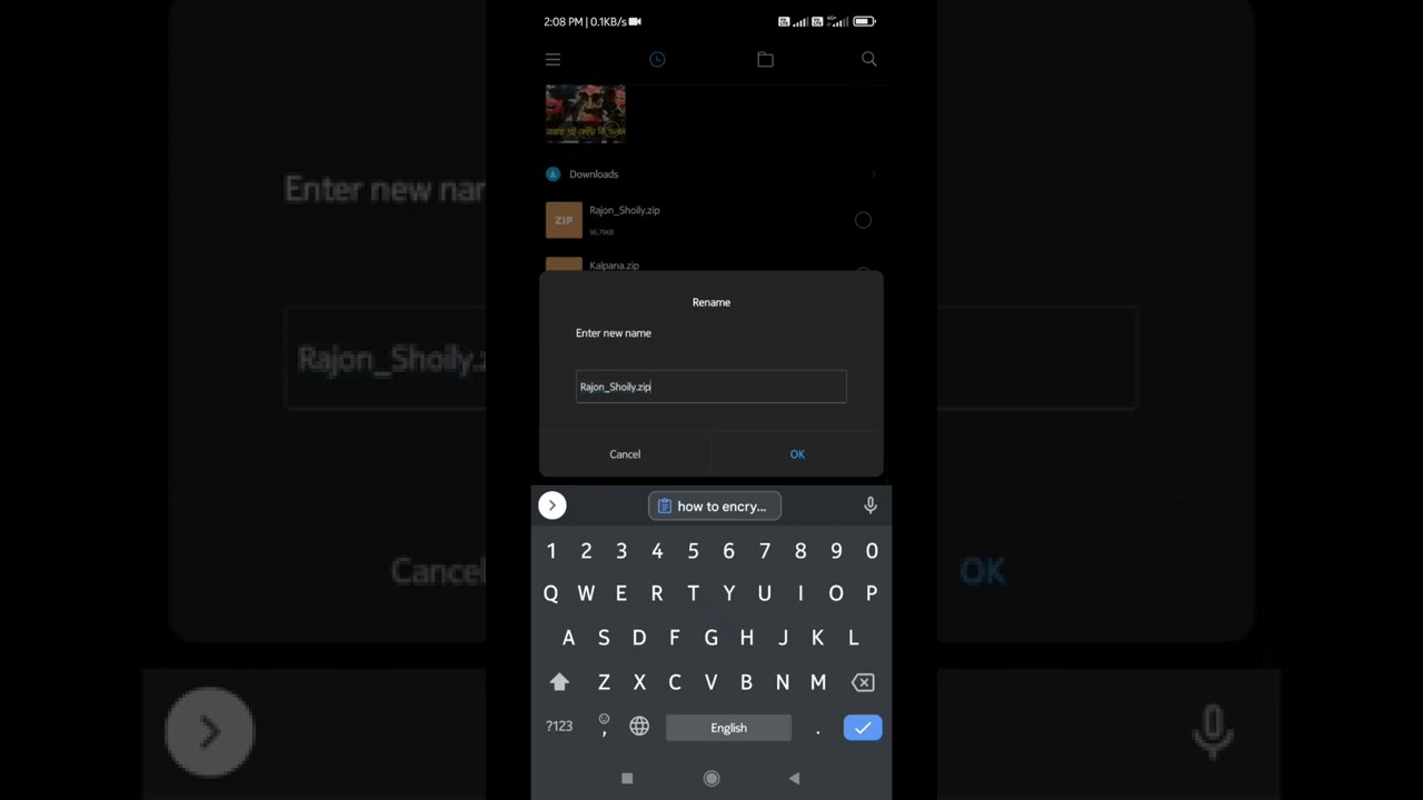 Android 2022: How to Encrypt Files (Shorts Tutorial)