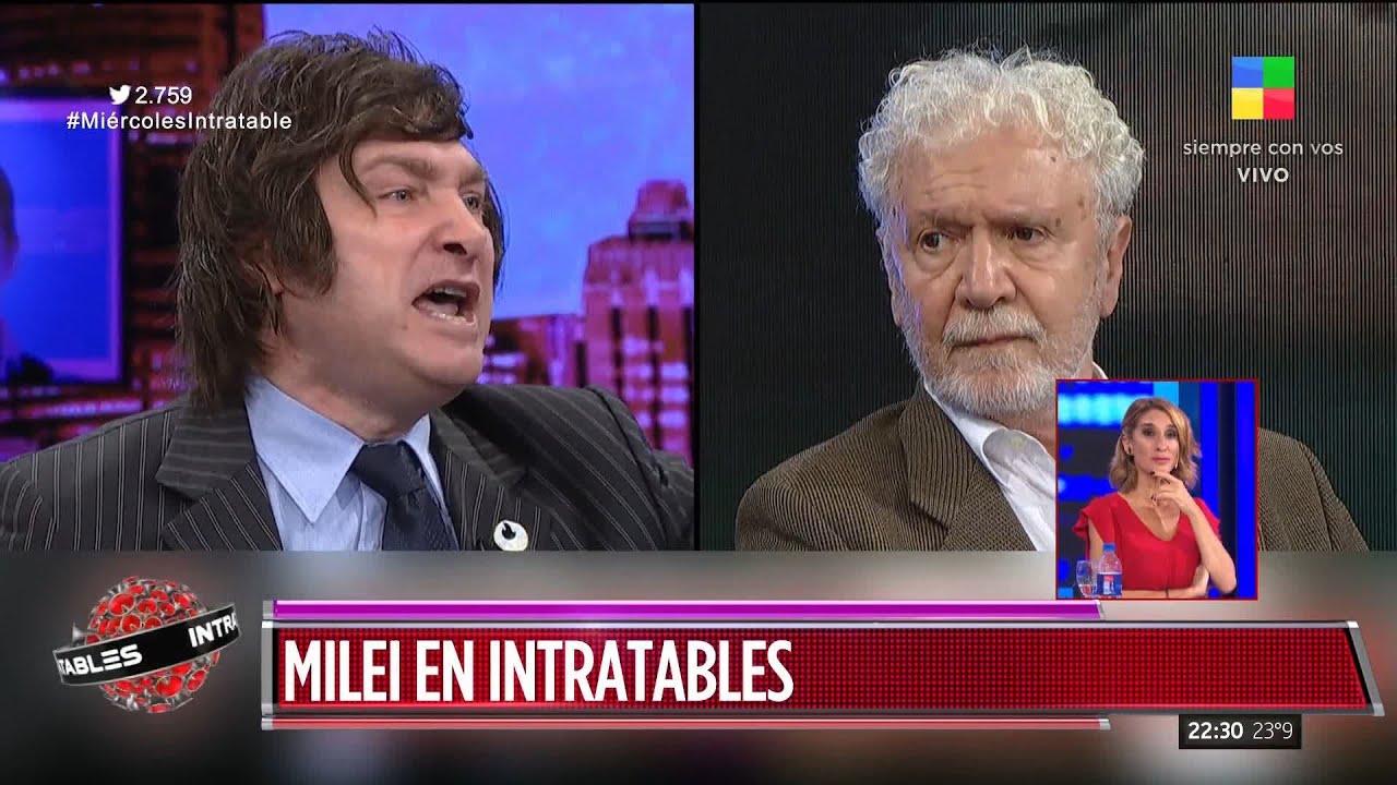 Javier Milei's Intense Fight on Intratables ⚡