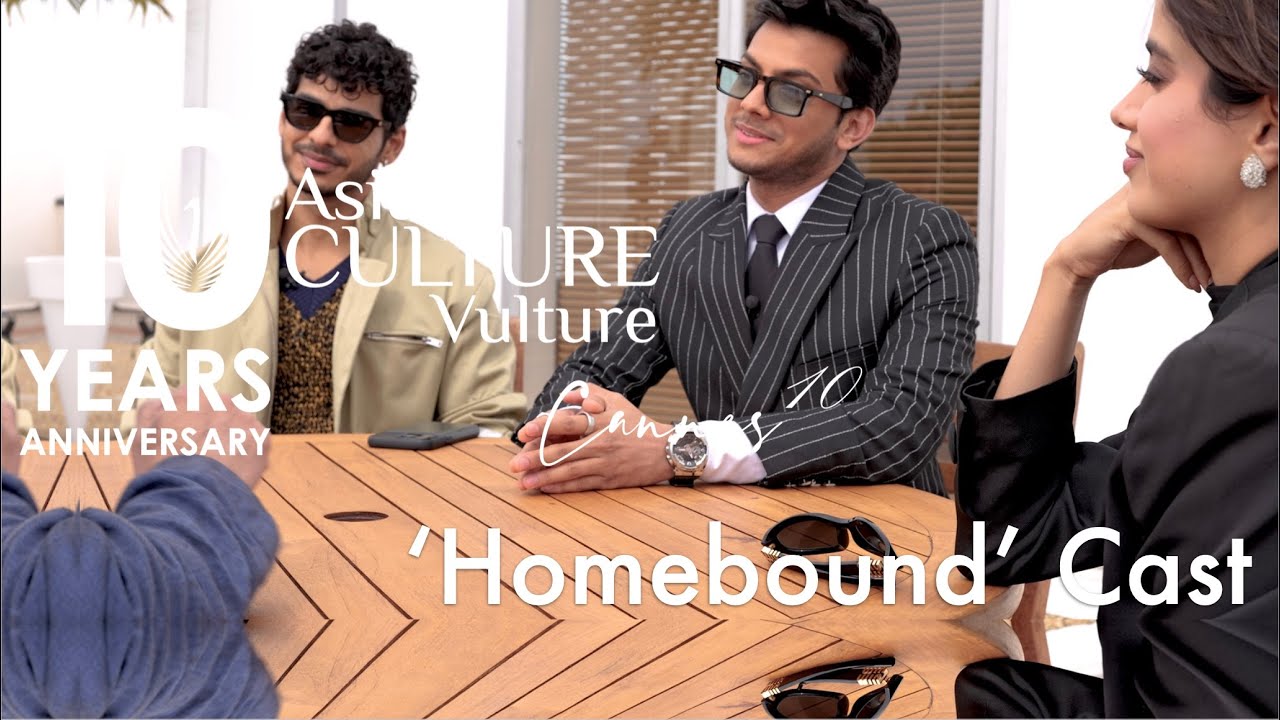 Homebound at Cannes 2025: Ishaan, Janhvi & Vishal 🎬