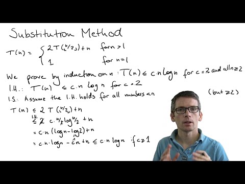 Whiteboard: Substitution Method Examples