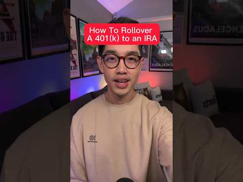 How to Rollover a 401K to an IRA #money #stockmarket #passiveinvesting #millionaire