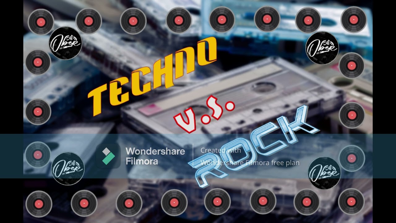 🔥 Techno vs Rock: Epic 80s & 90s DJ OBER Mix | Classics & Hits