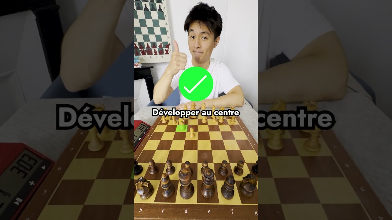 Comment bien jouer l’ouverture aux échecs ♟️