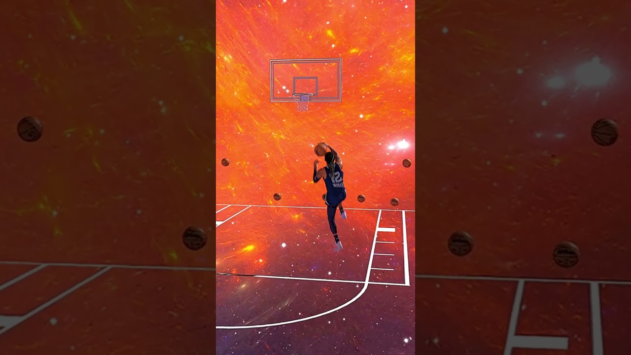 Galaxy Court Hoops 2 #nba2k26 #nba #shorts #lebronjames #curry #jordan #kobebryant #sub