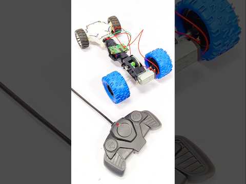 RC car powered by remote control / Making Remote control car / How to make RC car / Upgrade RC car