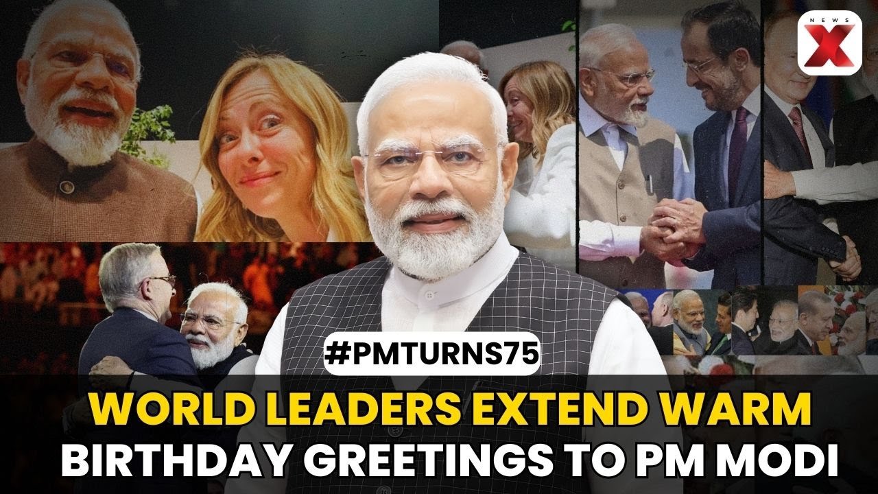 PM Modi Turns 75: Global Leaders Send Warm Wishes 🎉