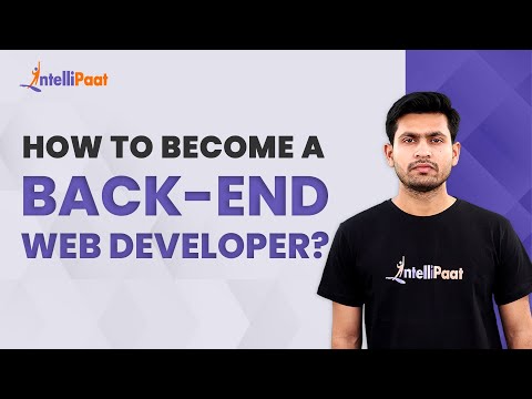 How to become a Backend Developer | Learn Web Development | Intellipaat