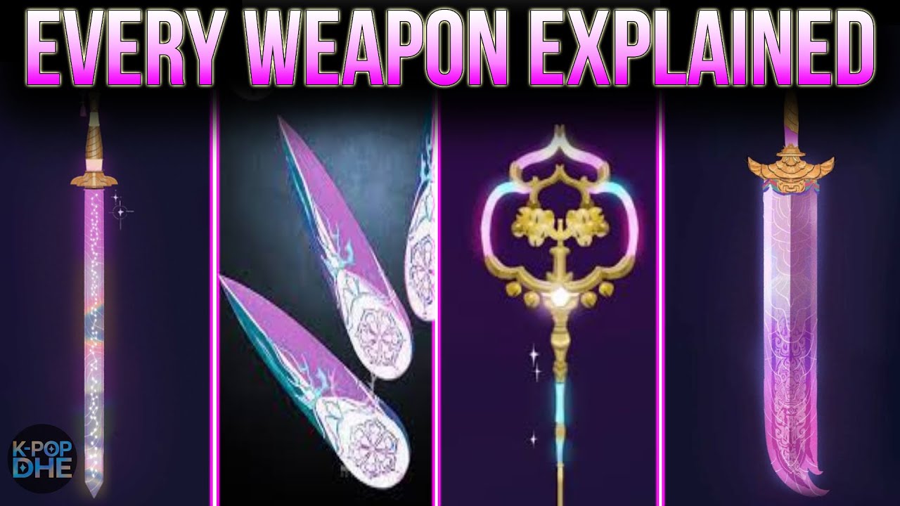 Every Weapon in K-POP Demon Hunters Explained (You Won’t Believe the Last One)