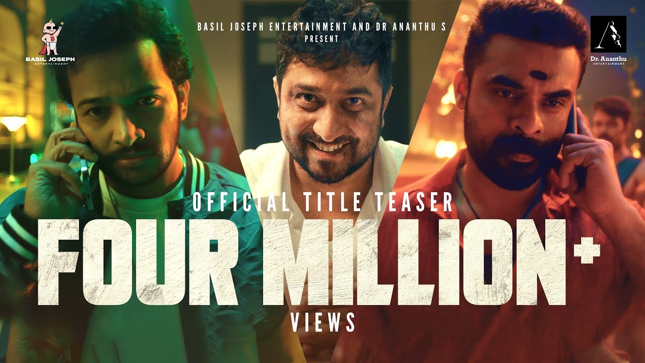 Athiradi Malayalam Teaser 🎬 | Basil Joseph, Tovino Thomas & Vineeth Sreenivasan