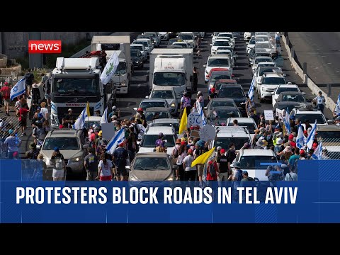 Israeli Demonstrators Hold Nationwide 'Day of Stoppage'