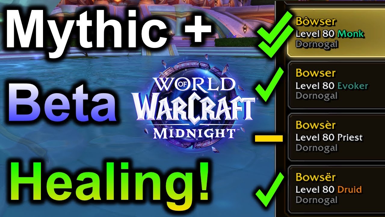Midnight Mythic Plus Healing Beta Insights ✨
