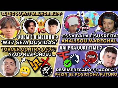 Rasyah Elenca o Melhor Support no MT7! Vanq, Marechal, Yago Torcer e FX em Análise 🔥