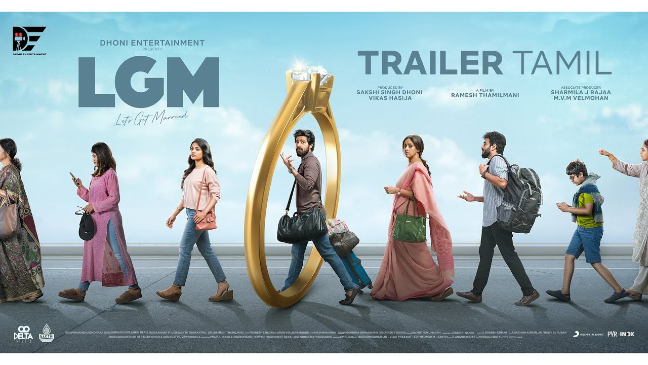 LGM - Let's Get Married Official Tamil Trailer 🎬 | Dhoni Entertainment | Harish Kalyan & Nadiya