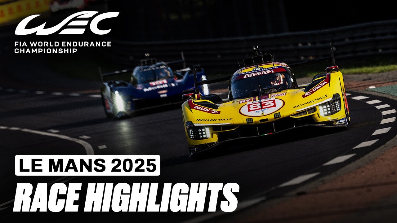 Le Mans 2025 Race Highlights 🏁