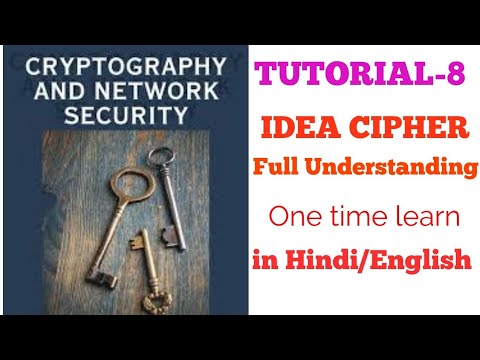 Idea Cipher(international data encryption algo)||Cryptography & network security tutorial-8||