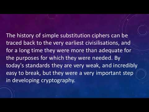 MONOALPABHETICAL SUBSTITUTION CIPHERS   (encrypt and decrypt)