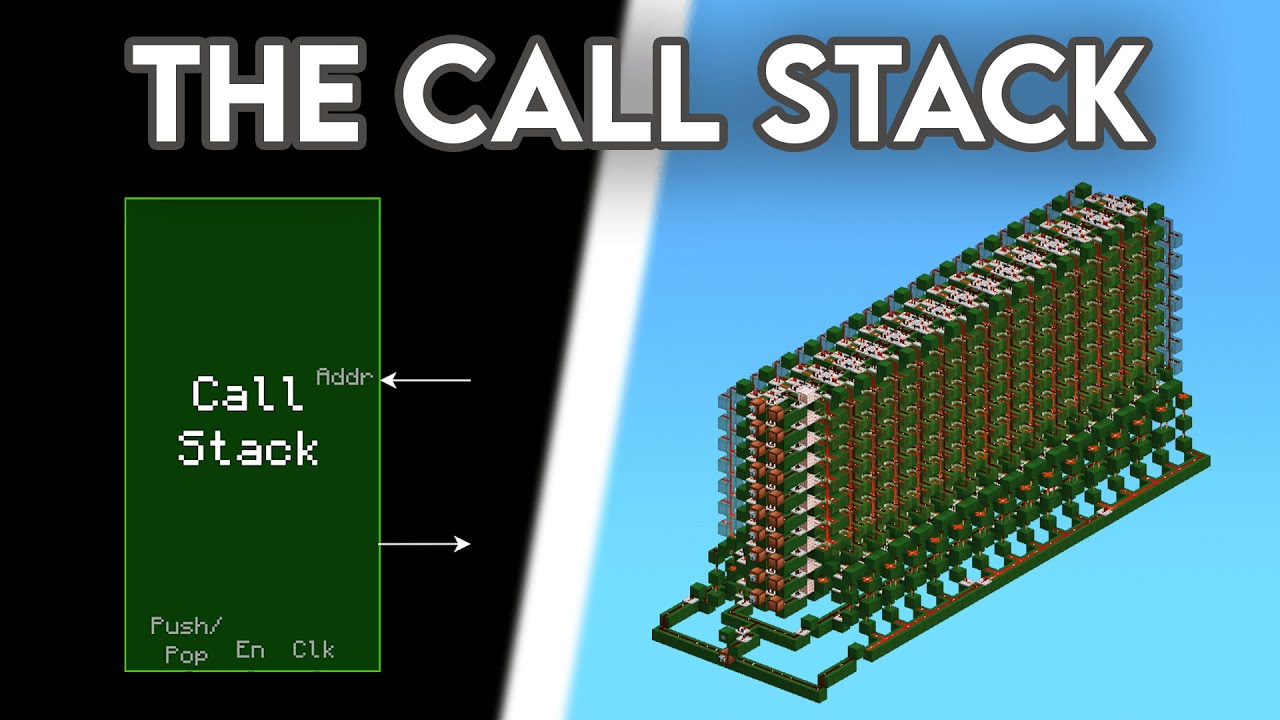 Build a Redstone Computer: The Call Stack #8