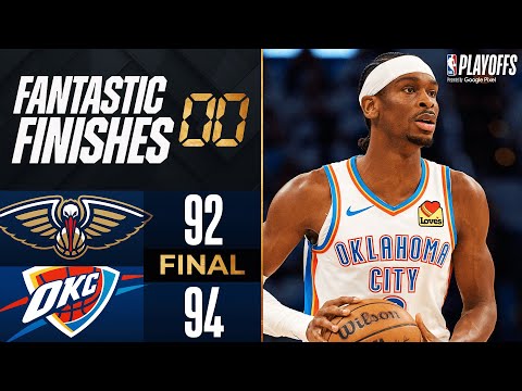 Final 4:05 CRAZY ENDING Pelicans at Thunder ๐ | Game 1 | April 21, 2024