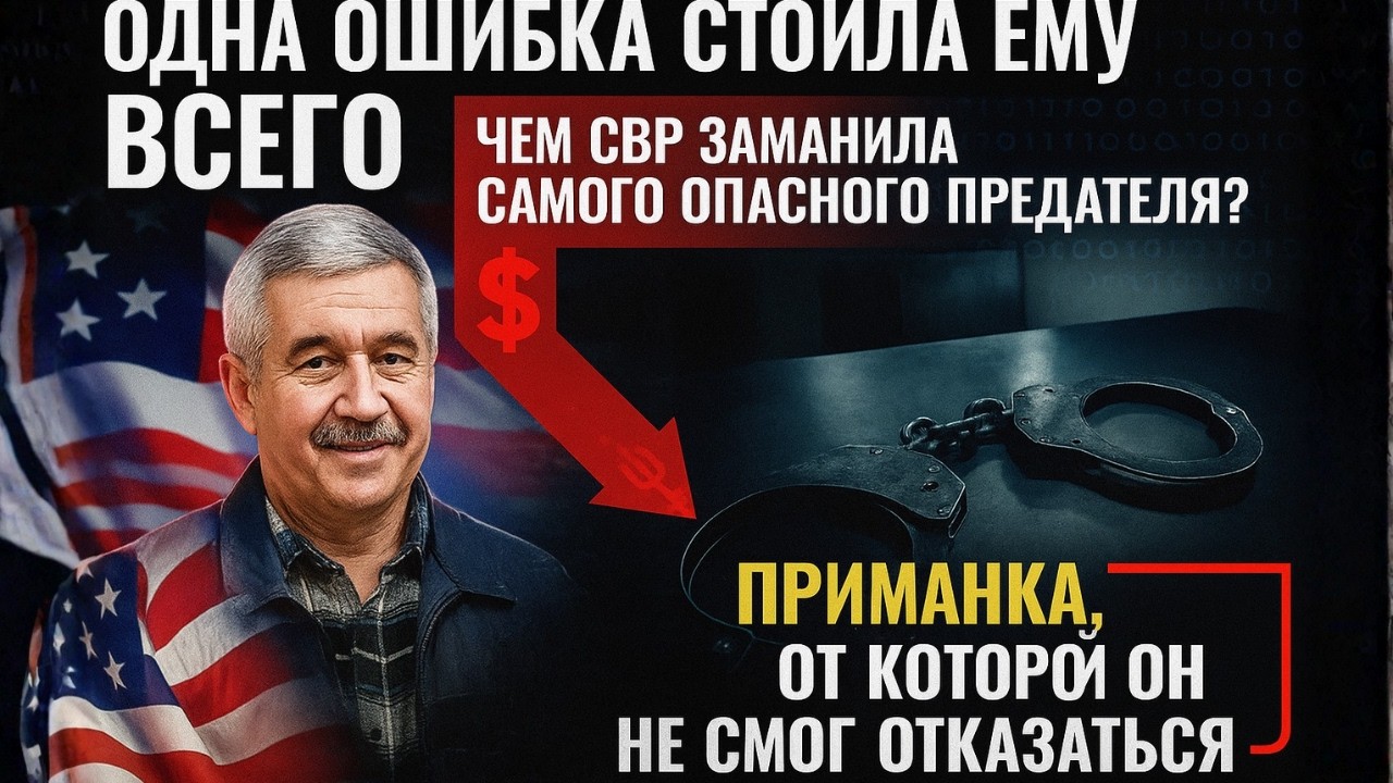 Операция 'Крот': Как СВР поймала опасного предателя 🇷🇺