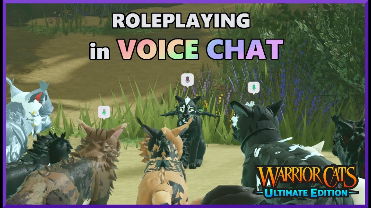 Epic Voice Chat Roleplay in Warrior Cats: Ultimate Edition 🐾