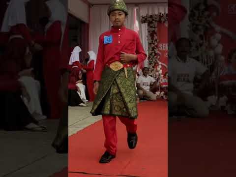 Fashion Show tema Pahlawan | Sultan Mahmud Badarudin II