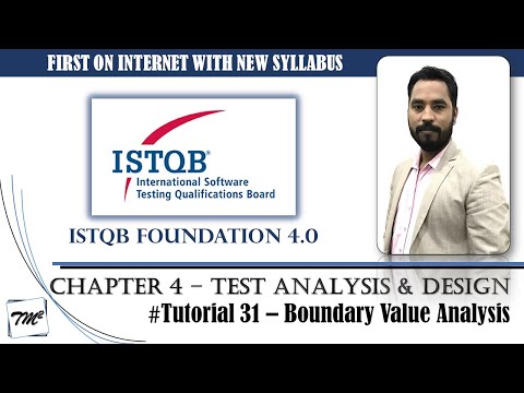 ISTQB FOUNDATION 4.0 | Tutorial 31 | Boundary Value Analysis | Test Techniques | ISTQB Tutorials