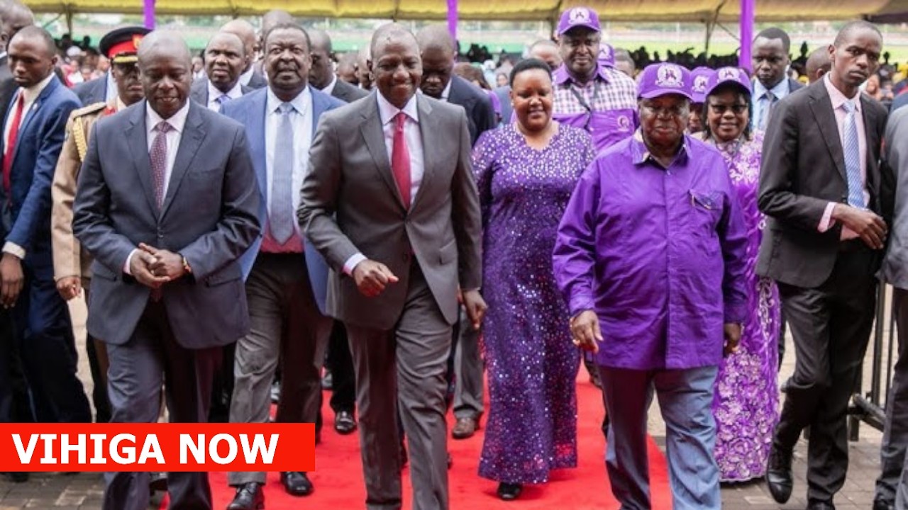 LIVE: PRESIDENT RUTO, ATWOLI & ALLIES ARRIVE IN VIHIGA FOR MEGA LABOUR DAY 2026 CELEBRATIONS!