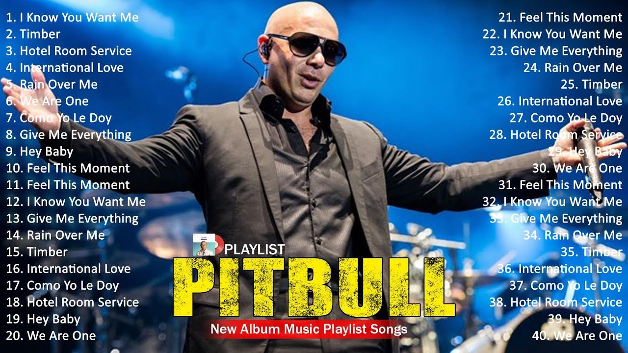 Pitbull 2025 Mix: Top 10 Hits & Greatest Album 🎶