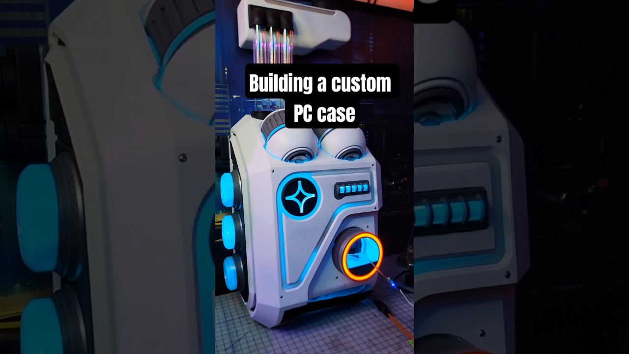 My Custom 3D-Printed PC Case 🖥️