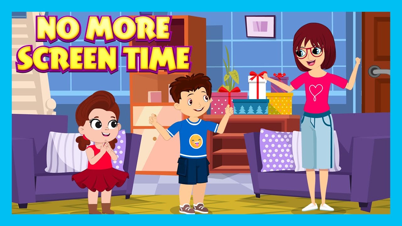 No More Screen Time! 📱 | Tia & Tofu Teach Healthy Habits