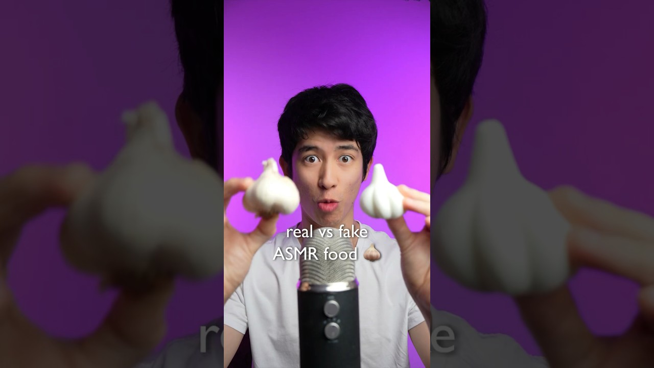 Real vs Fake Food 🧄 | ASMR Comparison