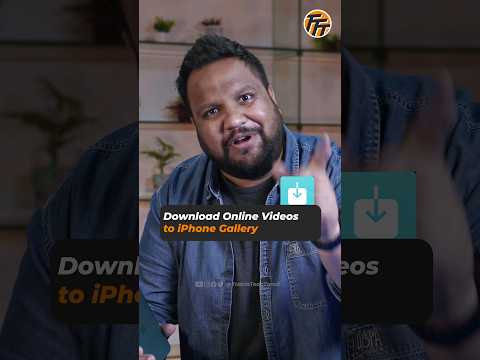 iPhone-il எளிதாக Online Videos, Reels, Shorts Download செய்வது எப்படி! #shorts