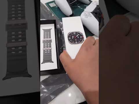 Samsung Galaxy Watch Ultra (LTE, 47mm)Titanium Silver on the house guys !!! part-1 #techwatch