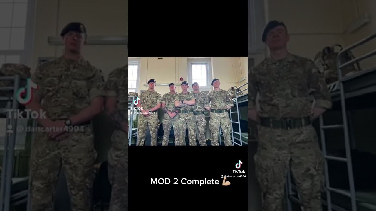 British Army Reserves MOD 2 Completion Overview